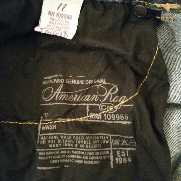 American Rag Cie wide flare jeans, 11 - Picture 7 of 8